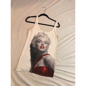 SOLD Marylin Monroe Tank Top